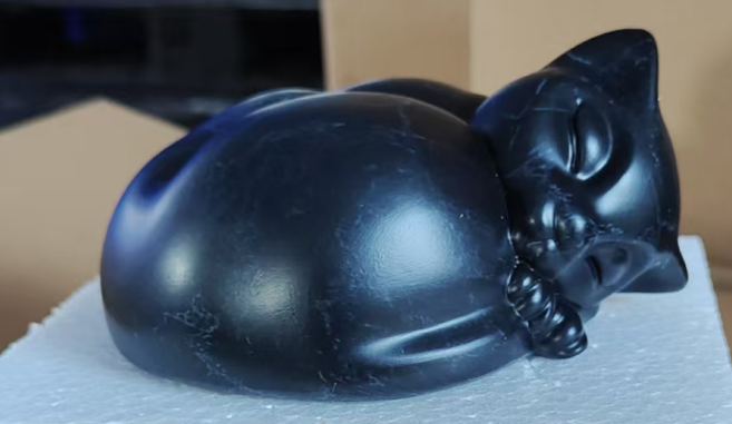 Urna Resina Gato Acostado 300ML - Imagen 4