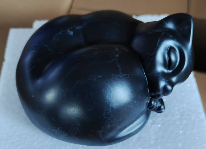 Urna Resina Gato Acostado 300ML - Imagen 6