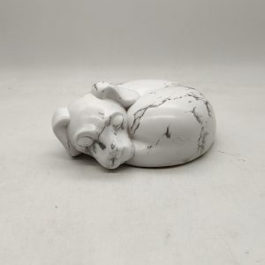 Urna Resina Perro Acostado 500ML