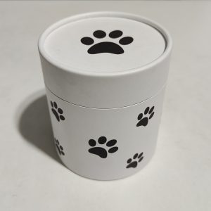 Cartón Biodegradable Blanco con Huella